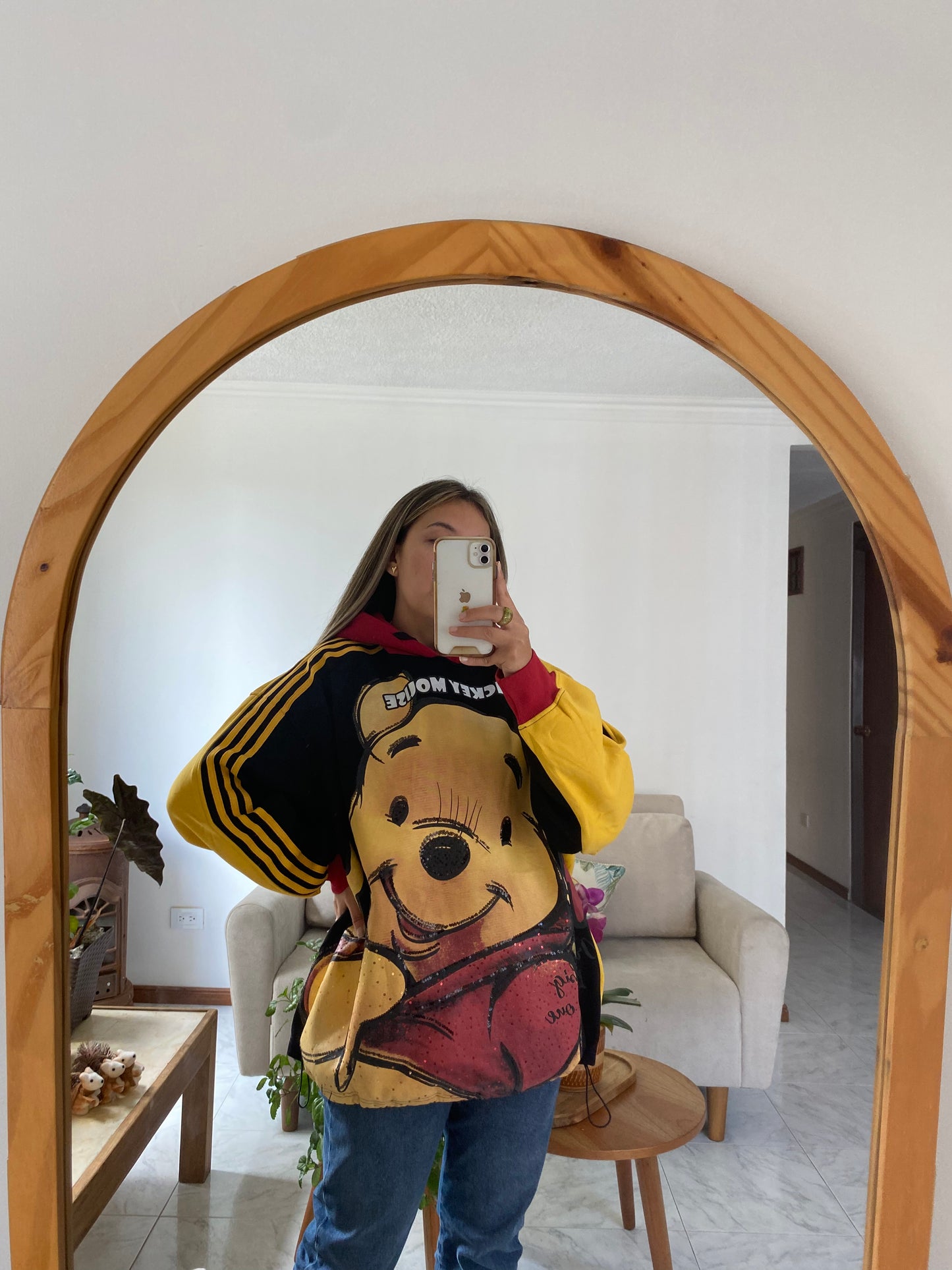 Buzo Winnie Pooh Negro