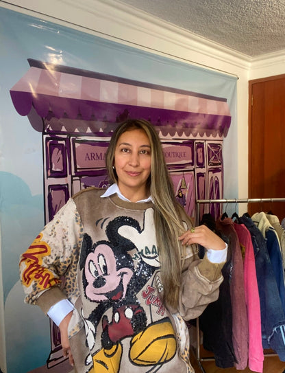 Buzo Camel Mickey Mouse
