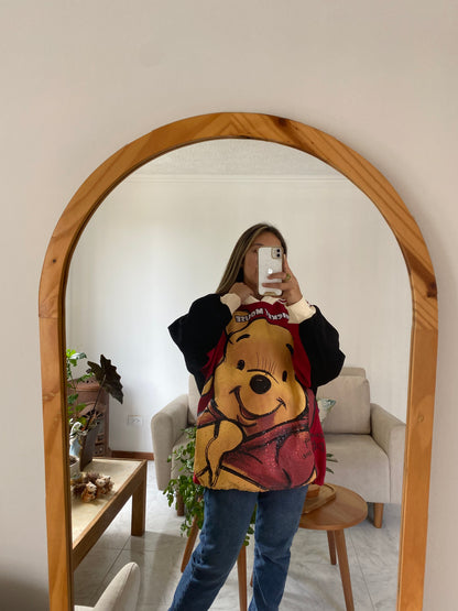 Buzo Winnie Pooh rojo cereza